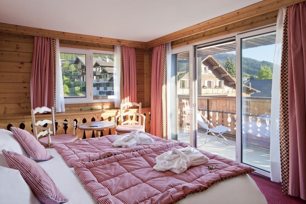 Chalet-Hotel La Marmotte, La Tapiaz & Spa, The Originals Relais Les Gets Ruang foto