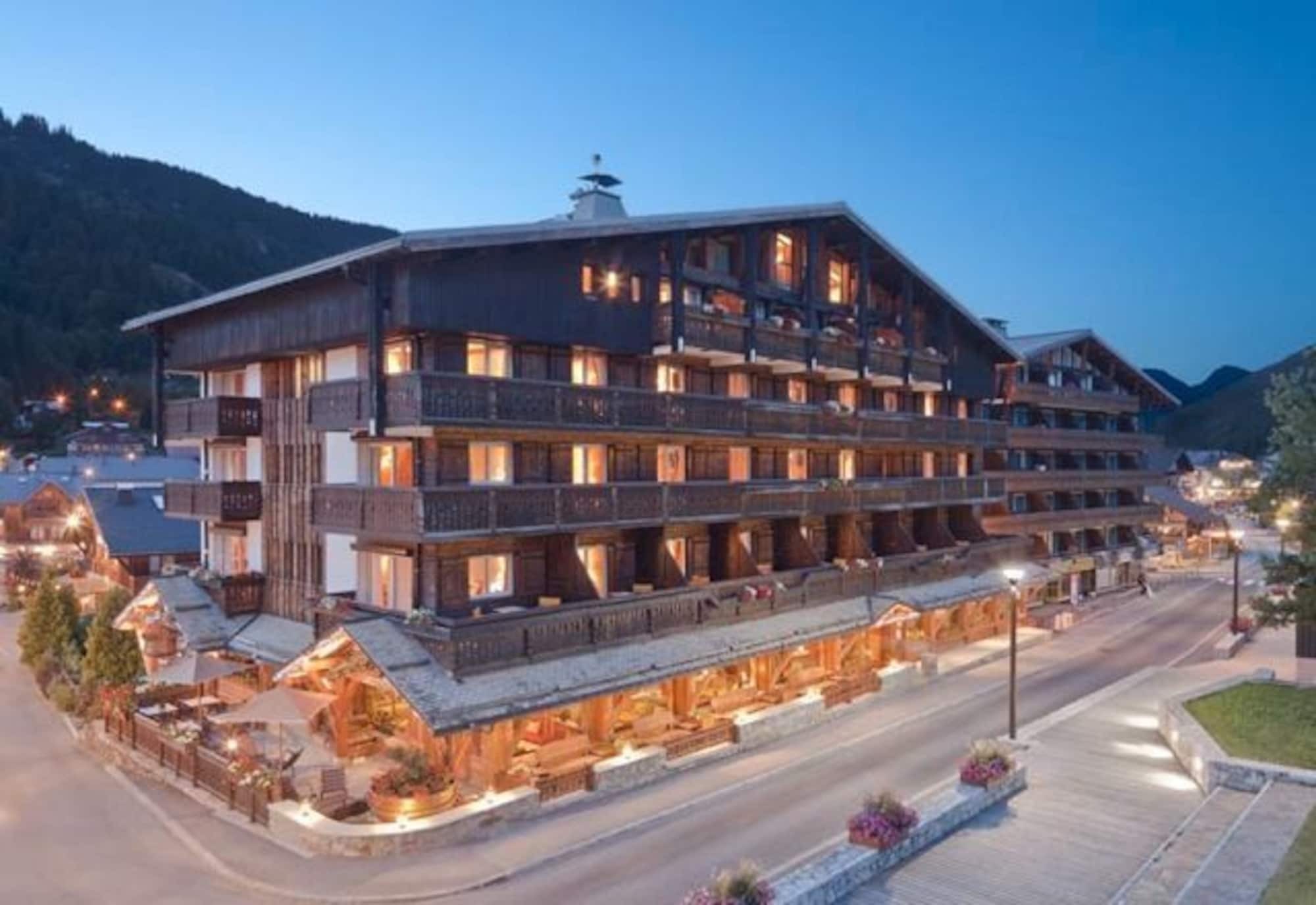 Chalet-Hotel La Marmotte, La Tapiaz & Spa, The Originals Relais Les Gets Bagian luar foto